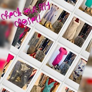 My closet is open for business!